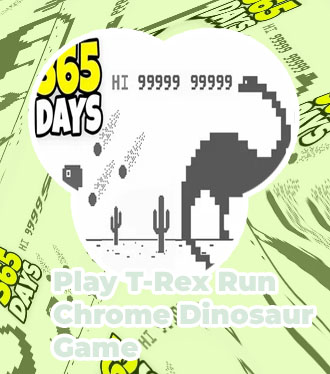 Chrome dinosaur game online
